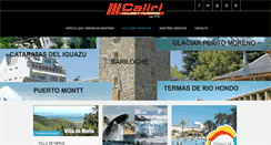 Desktop Screenshot of caliriturismo.com.ar